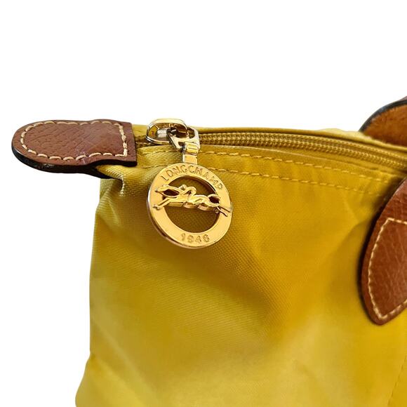 Longchamp Le Pliage Original M Curry Small Shopping Modele Depose Tote Bag - Picture 7 of 14